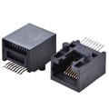 A-2004-2-4-LP/SMT - CONN MOD JACK 8P8C R/A UNSHLD