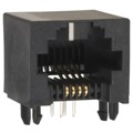 0438600003 - CONN MOD JACK 6P4C R/A UNSHLD