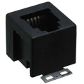 1-338084-3 - CONN MOD JACK 4P4C VERT UNSHLD