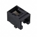 0955012641 - CONN MOD JACK 6P4C R/A UNSHLD