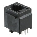0955222667 - CONN MOD JACK 6P6C VERT UNSHLD