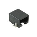 0437438103 - CONN MOD JACK 8P8C R/A UNSHLD