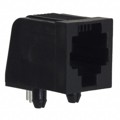 555979-1 - CONN MOD JACK 6P4C R/A UNSHLD