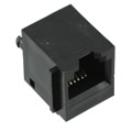 SS-6566-FLS - CONN MOD JACK 6P6C VERT UNSHLD