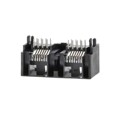 0442480057 - CONN MOD JACK 8P8C R/A UNSHLD