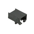 0446610002 - CONN MOD JACK 8P8C R/A UNSHLD