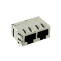 0432238128 - CONN MOD JACK 8P8C R/A SHIELDED