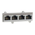 SS-60400-010 - CONN MOD JACK IP67 VERT 4PRT