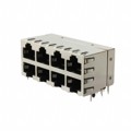 0445200001 - CONN MOD JACK 8P8C R/A SHIELDED
