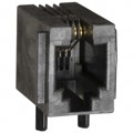 68897-001 - CONN MOD JACK 4P4C R/A UNSHLD