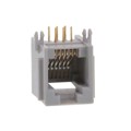 GLX-A-66 - MODJACK LOW/PROF RT< 6P6C GREY R