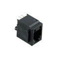 0955222447 - CONN MOD JACK 4P4C VERT UNSHLD