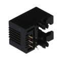 GMX-N-66 - CONN MOD JACK 6P6C R/A UNSHLD