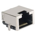 GMJXHT-MM-S-88 - 8P8C MOD JACK, MIDMOUNT, SHIELDE