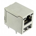 4-1775855-1 - CONN MOD JACK 8P8C R/A SHIELDED