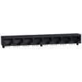 5557566-1 - CONN MOD JACK 8P8C R/A UNSHLD
