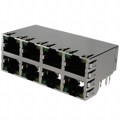 6368062-3 - CONN MOD JACK 8P8C R/A SHIELDED