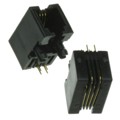A-2004-3-4-LP-N-R - CONN MOD JACK 4P4C R/A UNSHLD