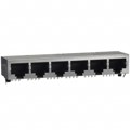 557572-3 - CONN MOD JACK 8P8C R/A SHIELDED