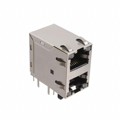 MTJG-2-88JX1-FSG-PG-L16 - RJ45 MODULAR JACK, 2X1 STACKED,