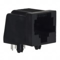 554517-1 - CONN MOD JACK 8P8C R/A UNSHLD