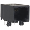 SS-7066-NF - CONN MOD JACK 6P6C R/A UNSHLD