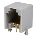 GLX-N-66 - MODJACK LOW/PROF RT< 6P6C GREY R