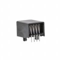 0432498104 - CONN MOD JACK 8P8C R/A UNSHLD