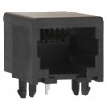 0432026105 - CONN MOD JACK 6P4C R/A UNSHLD