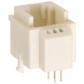 TM3RA-64(50) - CONN MOD JACK 6P4C VERT UNSHLD