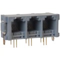 TM2REA-1812 - CONN MOD JACK 6P4C R/A UNSHLD