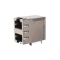RJE1R288335403 - 8P8C, CAT6, 2X1 STACKED, SHIELD,