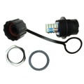 17-10037 - CONN MOD JACK 8P8C SHIELDED
