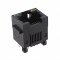 MTJ-88DX1-LH - RJ45 MODULAR JACK, DIP, TOP ENTR