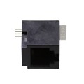 MTJ-64HX1 - MODULAR JACK 6P4C