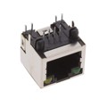 MTJ-88ARX1-FSM-PG-LH - RJ45 MODULAR JACK, SHIELDED, PNL