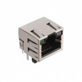 MTJ-88ARX1-FSM-PG-LV - RJ45 MODULAR JACK, SHIELDED, PNL
