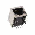 MTJ-88TX1-FSD-L16 - RJ45 MODULAR JACK, SHIELDED, DIP