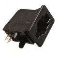 5520241-2 - CONN MOD JACK 4P4C R/A UNSHLD