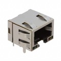 MTJ-88AAX1-FSV-PG-LH - RJ45 MODULAR JACK, SHIELDED, PNL