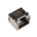 MTJ-88AAX1-FSV-LV - RJ45 MODULAR JACK, SHIELDED, DIP