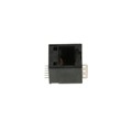 0855135114 - CONN MOD JACK 6P6C VERT UNSHLD