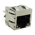 SS-60300-102 - MOD JACK VRT 10G  GRND W/LEDS