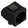 GDLX-N-66 - CONN MOD JACK 6P6C VERT UNSHLD
