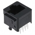 0428788456 - CONN MOD JACK 8P8C VERT UNSHLD