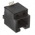 0955036651 - CONN MOD JACK 6P4C VERT UNSHLD