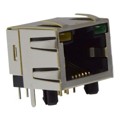 GWLX-S9-88-Y/G - MODJACK LOW/PROF RT< 8P8C SHIELD
