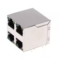 RJSGE4886441 - 8P8C, CAT5E, PRESSFIT, 2X2 STACK