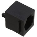 615004144121 - CONN MOD JACK 6P4C VERT UNSHLD