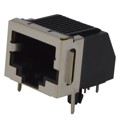 GDCX-PA-66 - MODJACK PERPEND 6P6C P/STOPS BLK